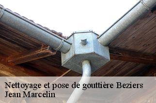 Nettoyage et pose de gouttière  beziers-34500 Jean Marcelin