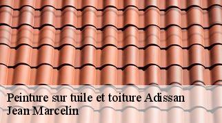 Peinture sur tuile et toiture  adissan-34230 Jean Marcelin