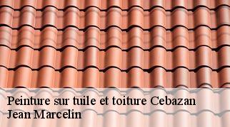 Peinture sur tuile et toiture cebazan-34360 Jean Marcelin