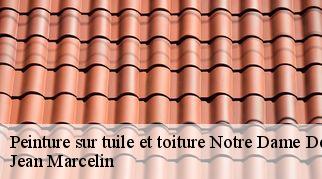 Peinture sur tuile et toiture  notre-dame-de-londres-34380 Jean Marcelin